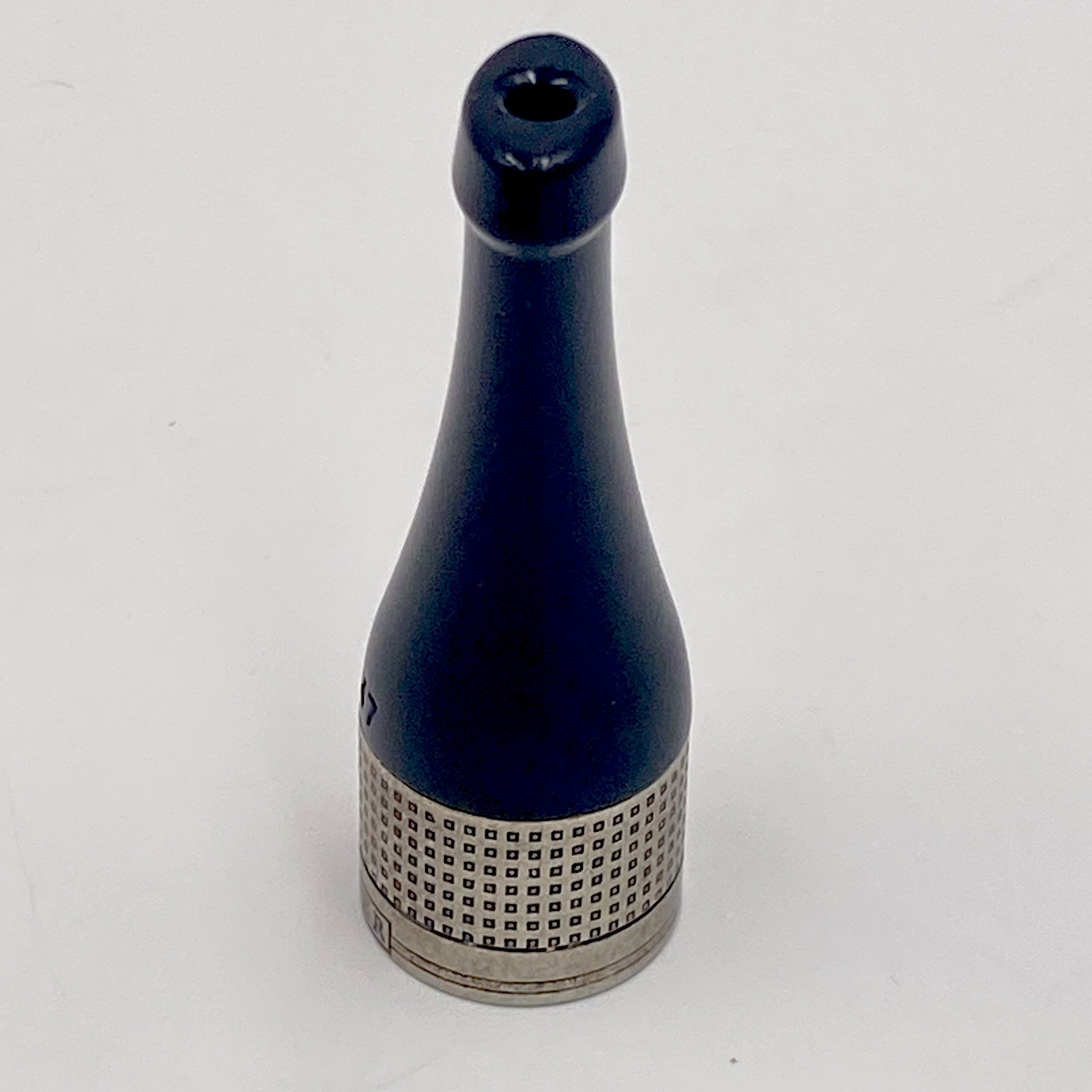 Galiner Pure Copper Size 46-47 Cigar Pipe Holder Single Resin Accessory Gray