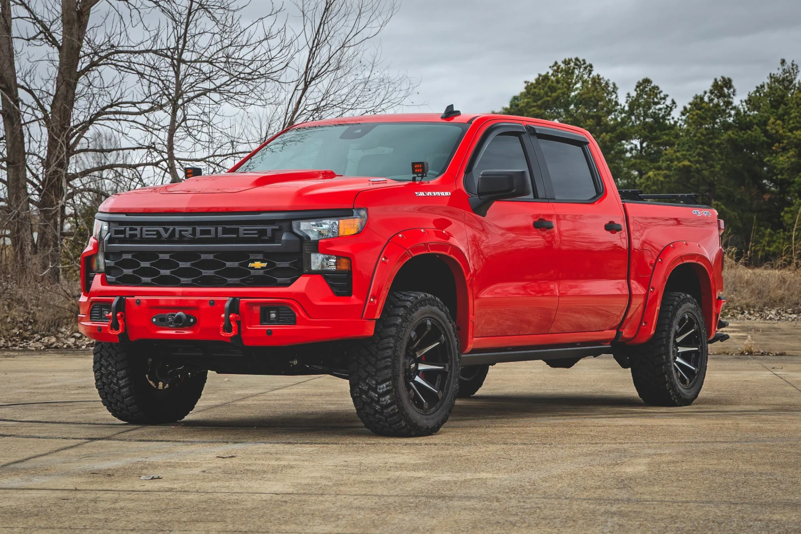 Rough Country LED Power Running Boards 19-26 Chevy/GMC 1500 | Crew Cab- ESR51920