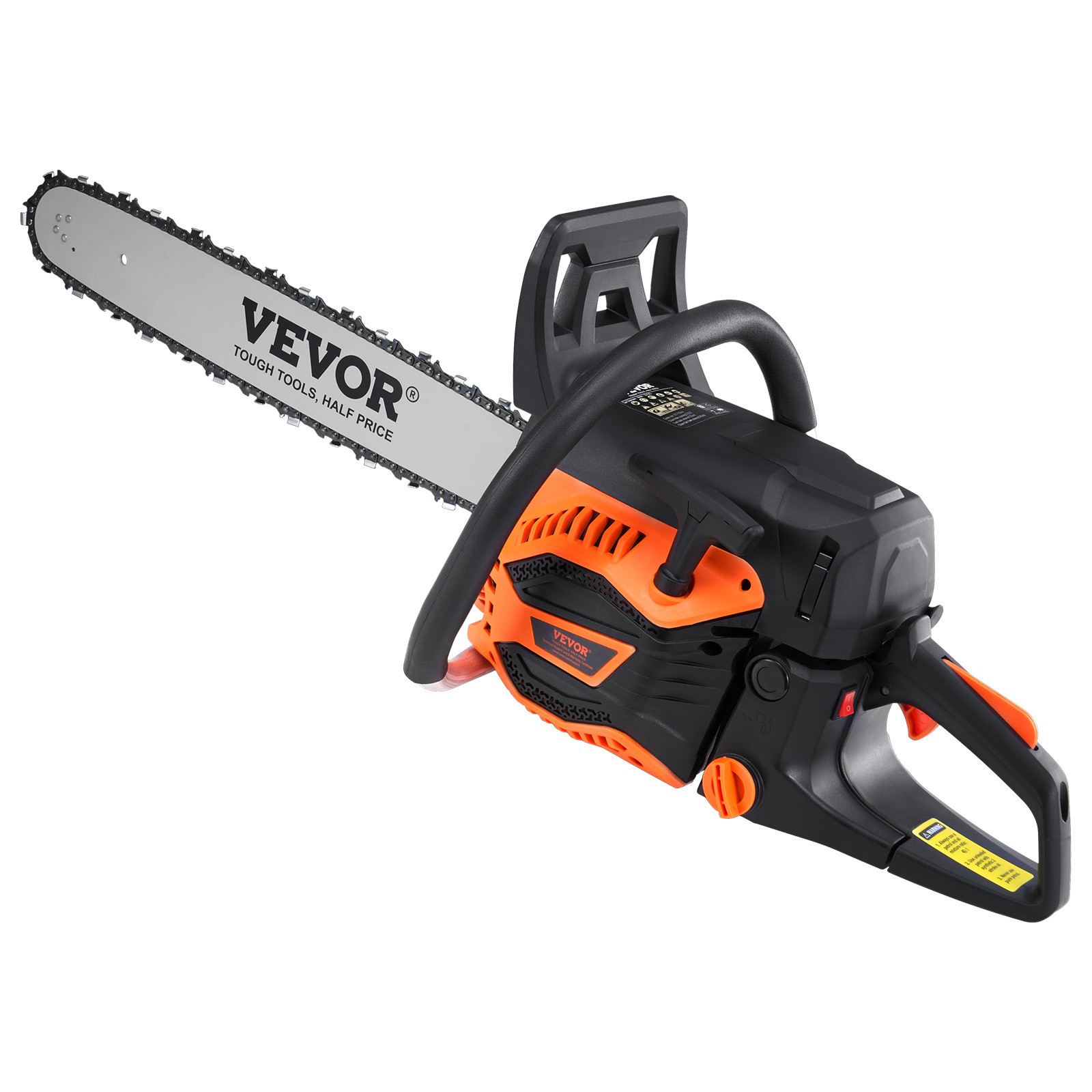 VEVOR 58CC 20" Gasoline Chainsaw Gas Powered Wood Cutting Engine Gas Chain Saw