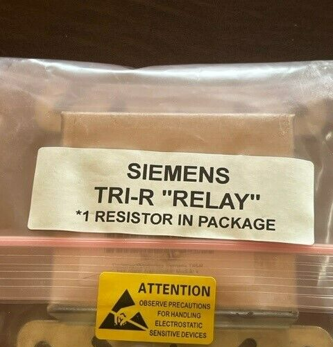 SIEMENS TRI-R RELAY MODULE (150+ AVAIL.) "NO PEN MARKS" PLASTIC OR METAL HOUSING