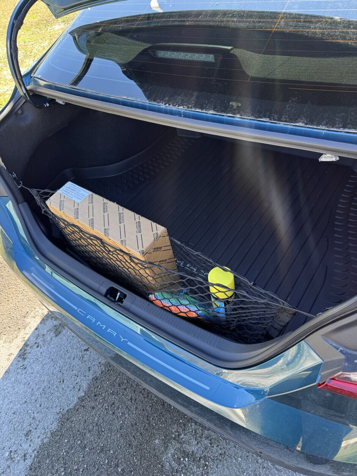 Rear Trunk Envelope Style Mesh Cargo Net for TOYOTA CAMRY 2018-2026 Brand New