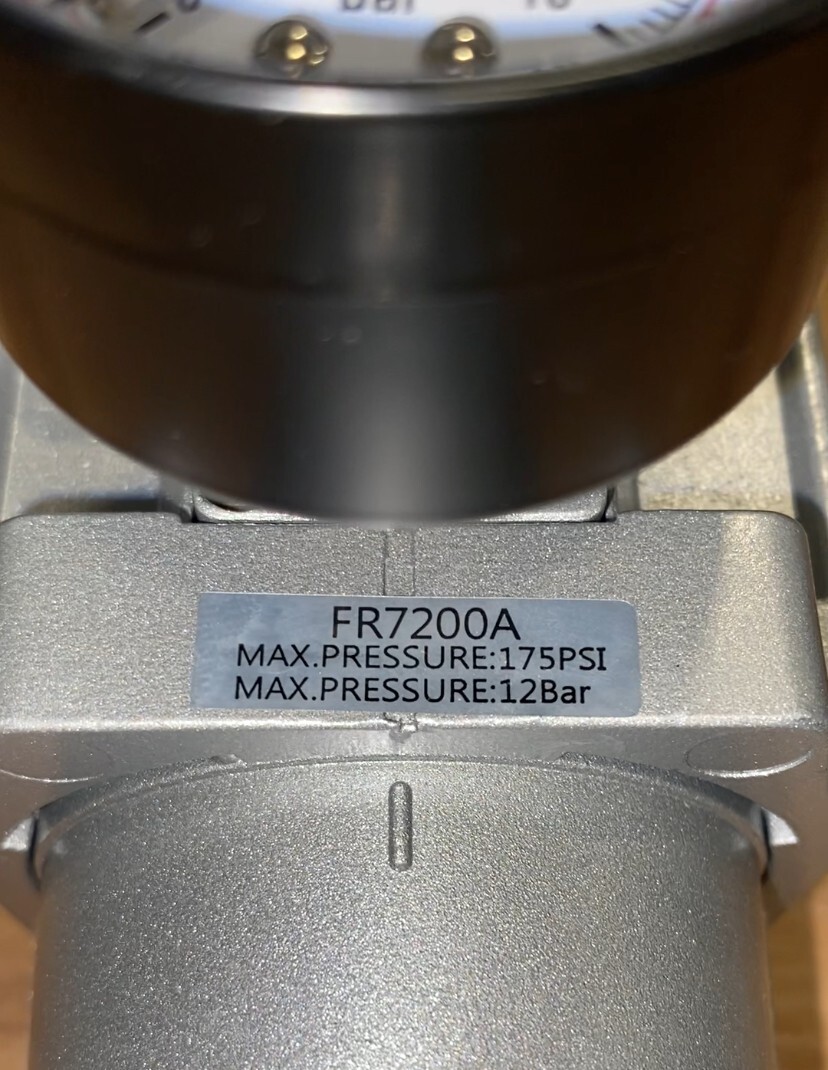 1/2" Air Compressor AUTO Regulator & Filter In Line Combo w/ Gauge