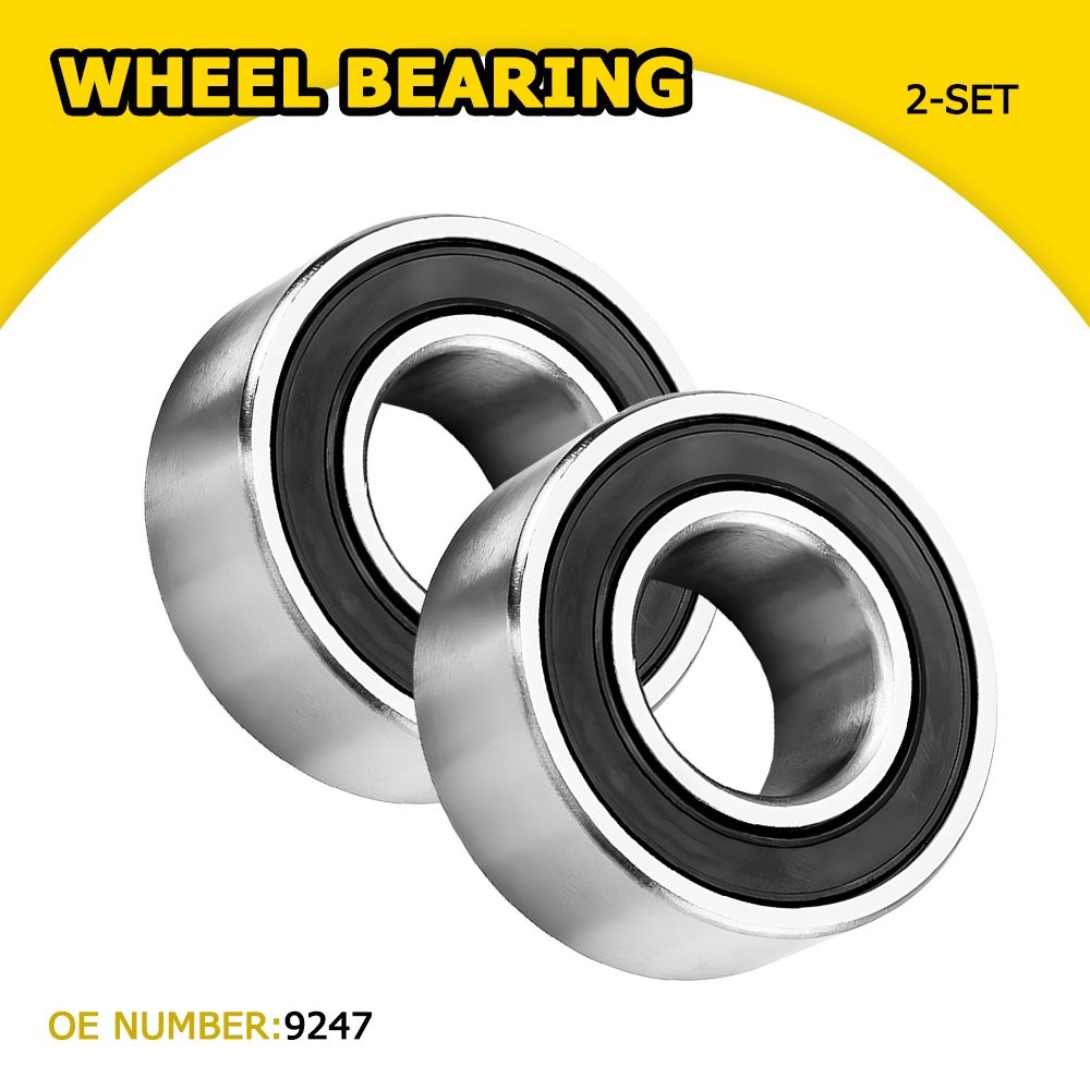 For 2004-2007 Harley Dyna 1" Axle Sealed Wheel Bearings 9247 Front Or Rear 04-07