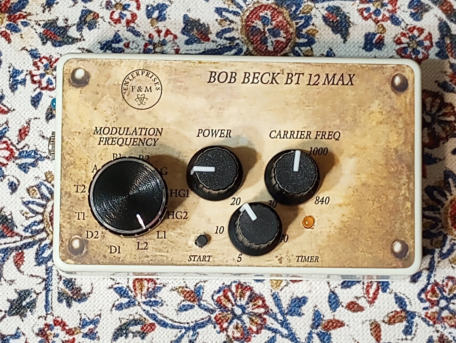 BOB BECK CES DEVICE BT-12 MAX WITH TRIPLE WARMER HEADSET INCLUDED