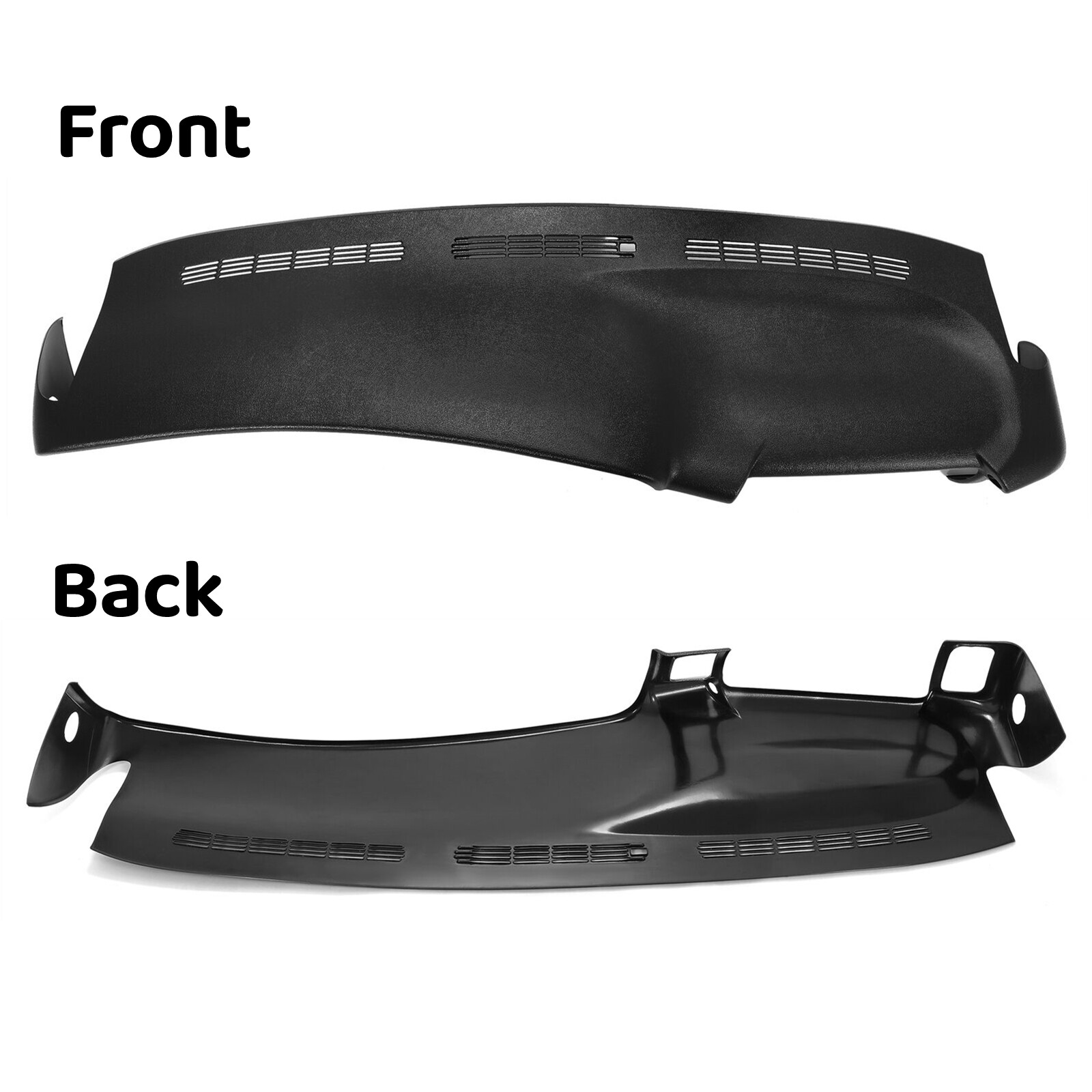 Molded Dash Cover Cap Board Overlay Black For 1999-06 03 Chevy Silverado Sierra