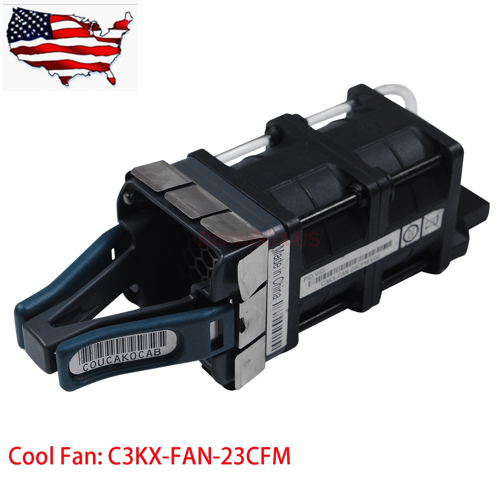 OEM Cisco C3KX-FAN-23CFM V01 V02 Fan Catalyst 3560X 3750X Switch Cooling Fan