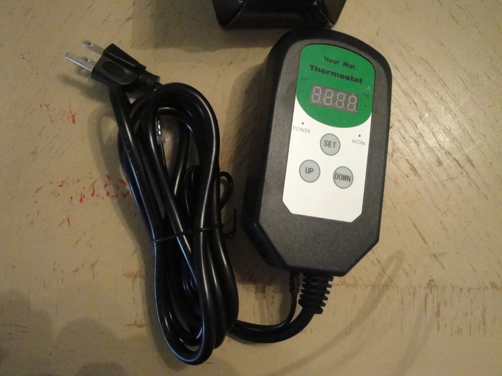 Digital Heat Mat Thermostat Temperature Controller EMC Certified Seed Germ #E83