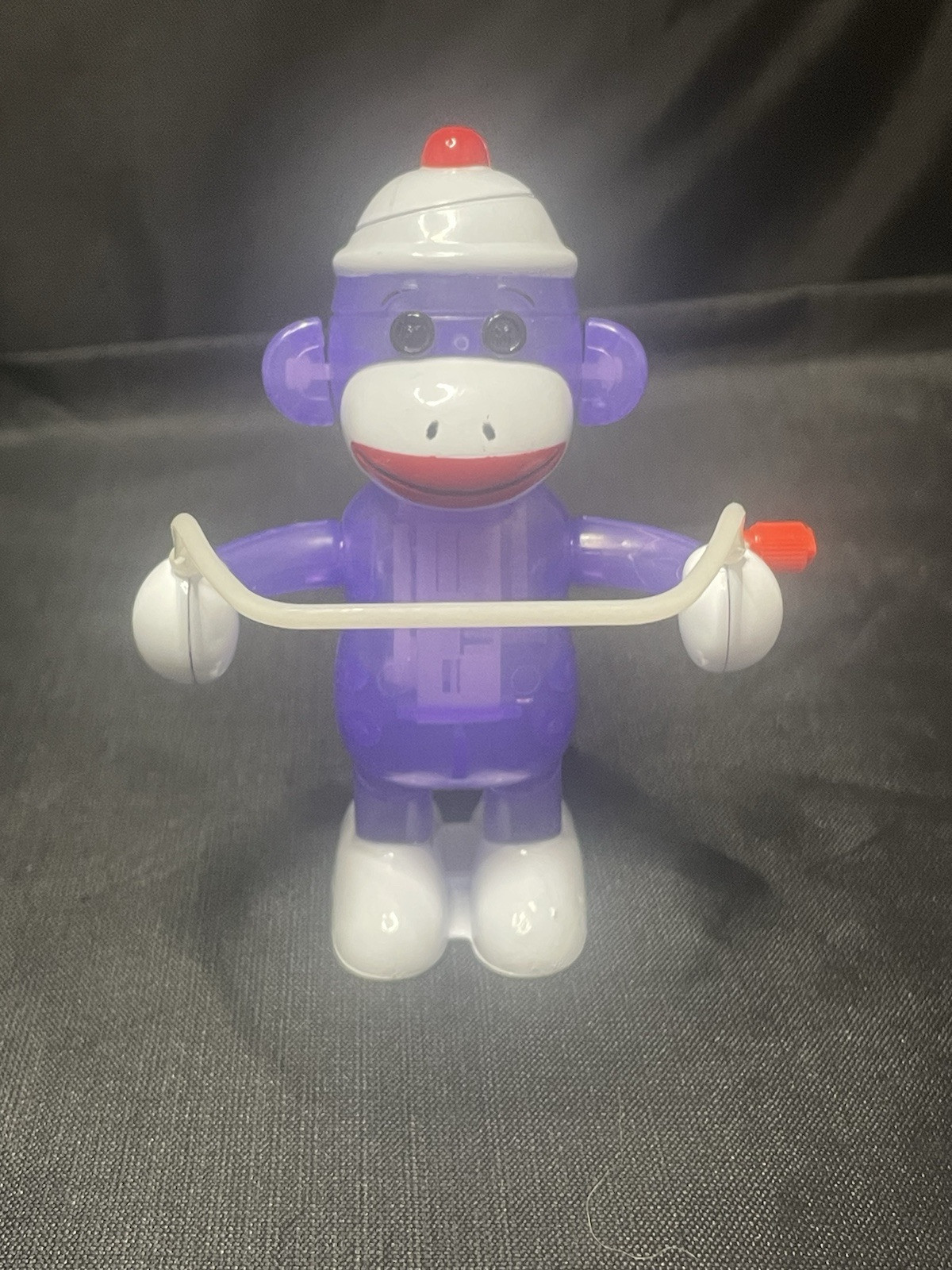 Sydney Z Wind Ups The Sock Monkey Mini Windup Toy Purple Tested Works