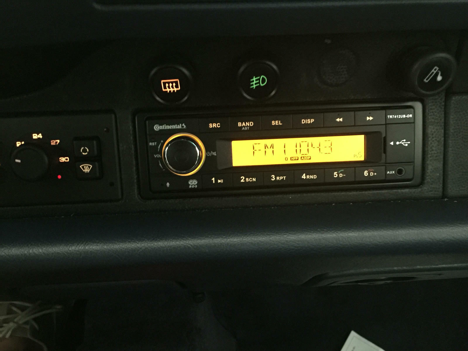VDO CONTINENTAL TR7412UB-OR BLUETOOTH - RADIO BMW PORSCHE MERCEDES