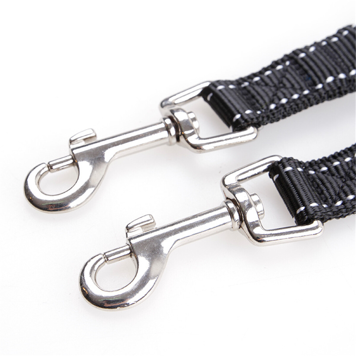 2 Way Elastic Bungee Double Dog Twin Leash for Dogs Pet Coupler Splitter Walking