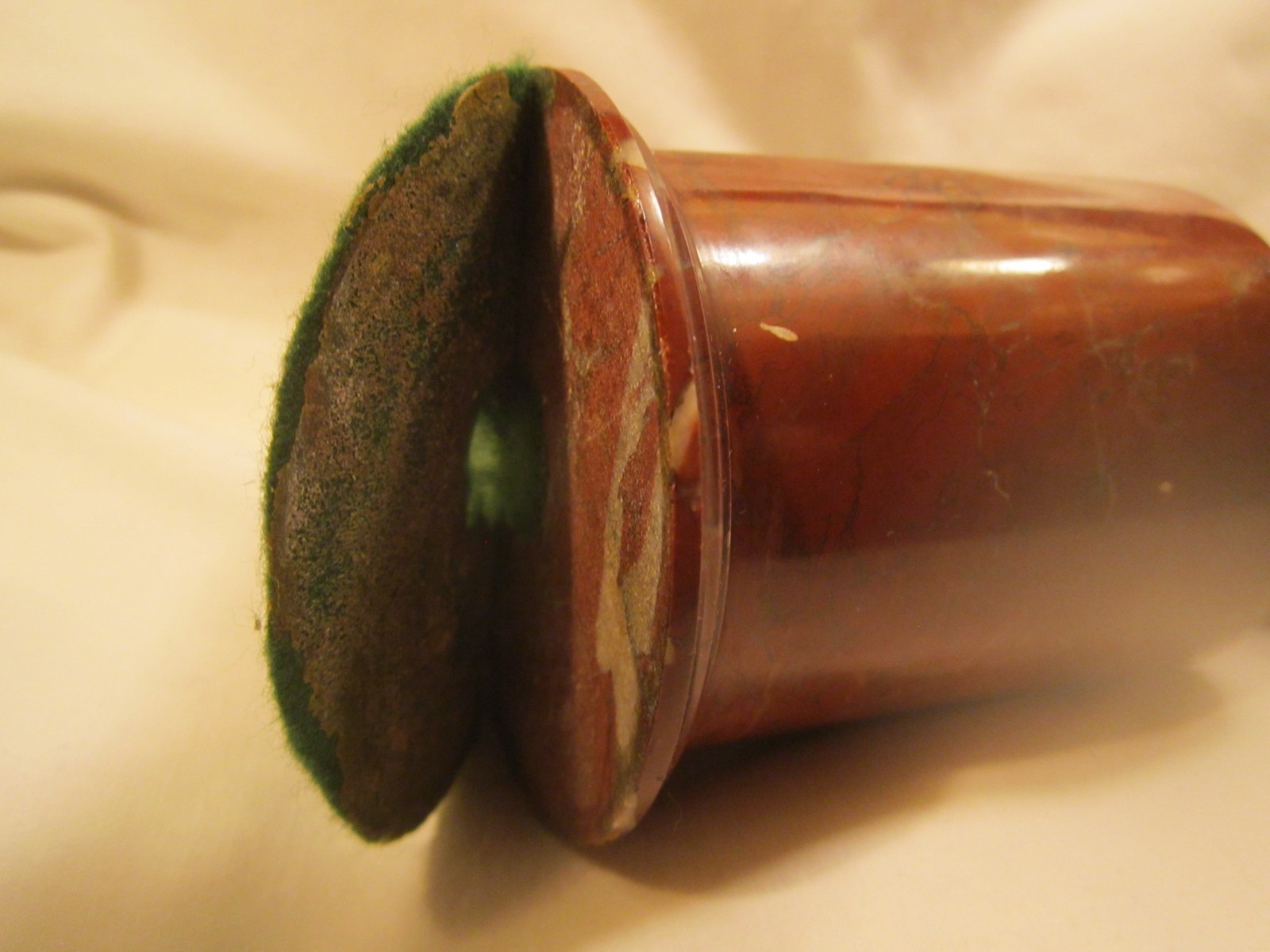 Antique Austrian cold painted bronze Kingfisher bird on marble base