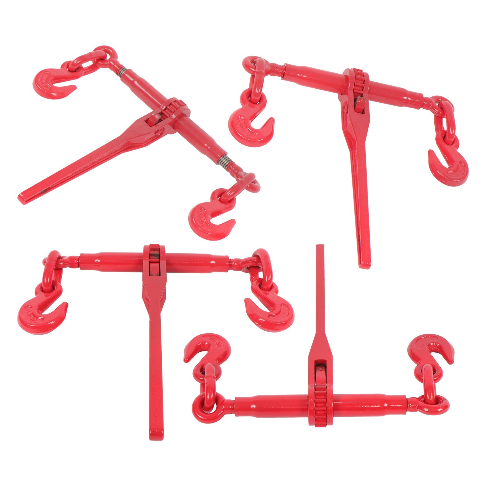 4 PCS 3/8 - 1/2Inch Ratchet Binder Load Chain Binder 9200 lbs for Tie Down