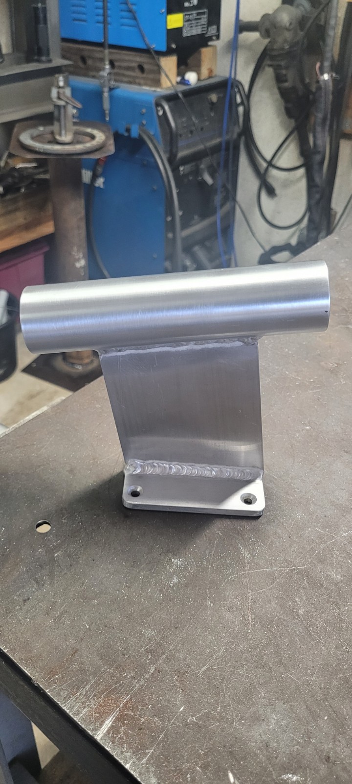 1 1/4" Inside Diameter Shallow Water Anchor ANGLED Transom / Stern Mount.