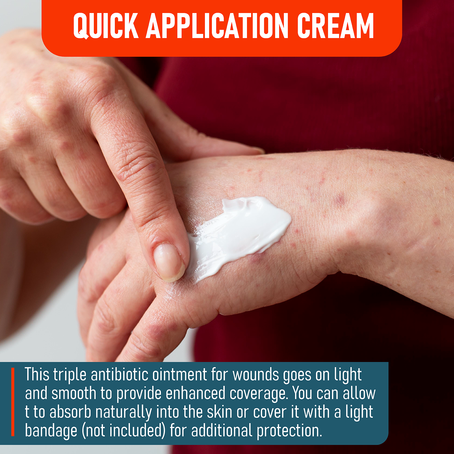 Epic Medical Supply Triple Antibiotic Ointment .9g Packets 144 Per Box