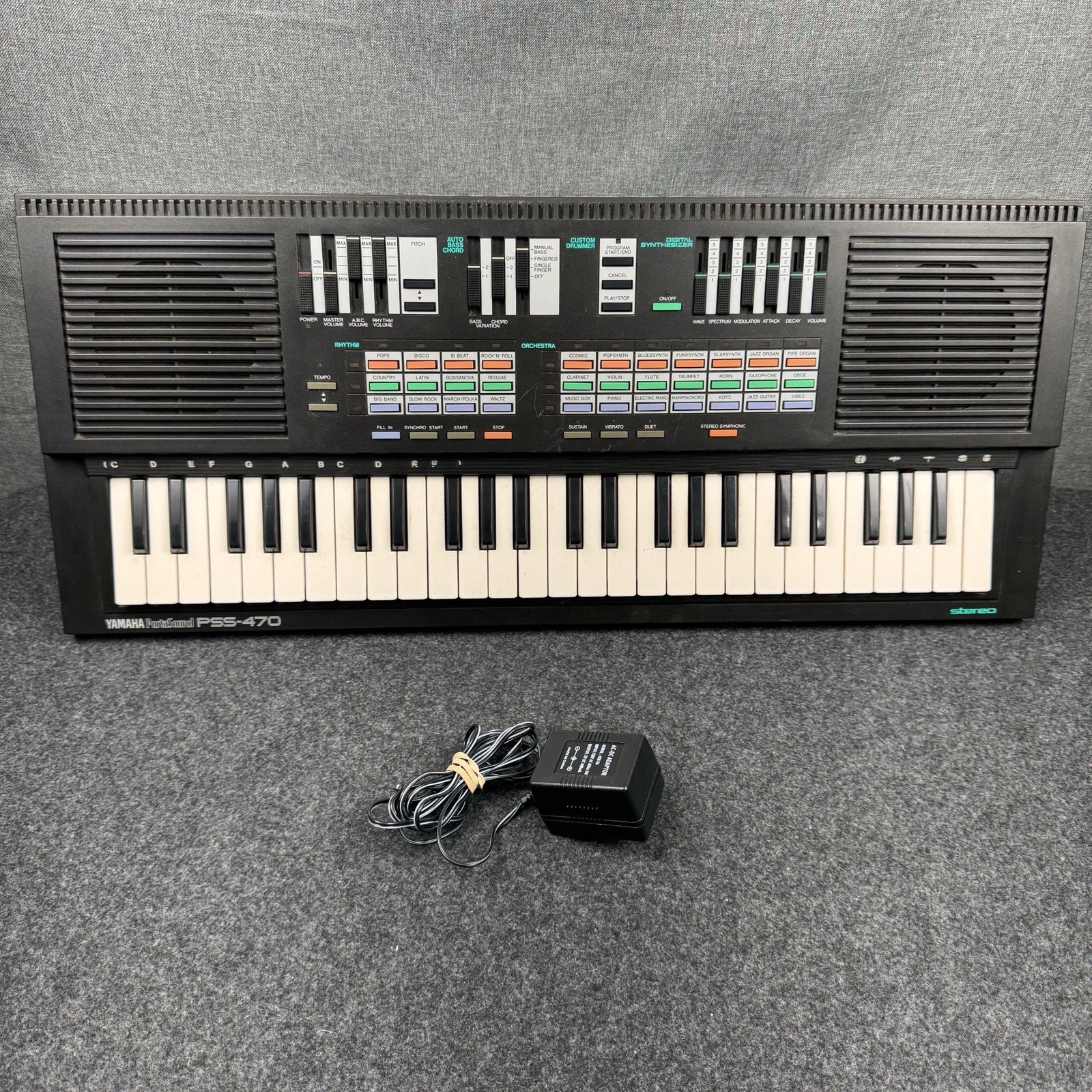 Yamaha Portasound PSS-470 Electric Keyboard Used Free Shipping