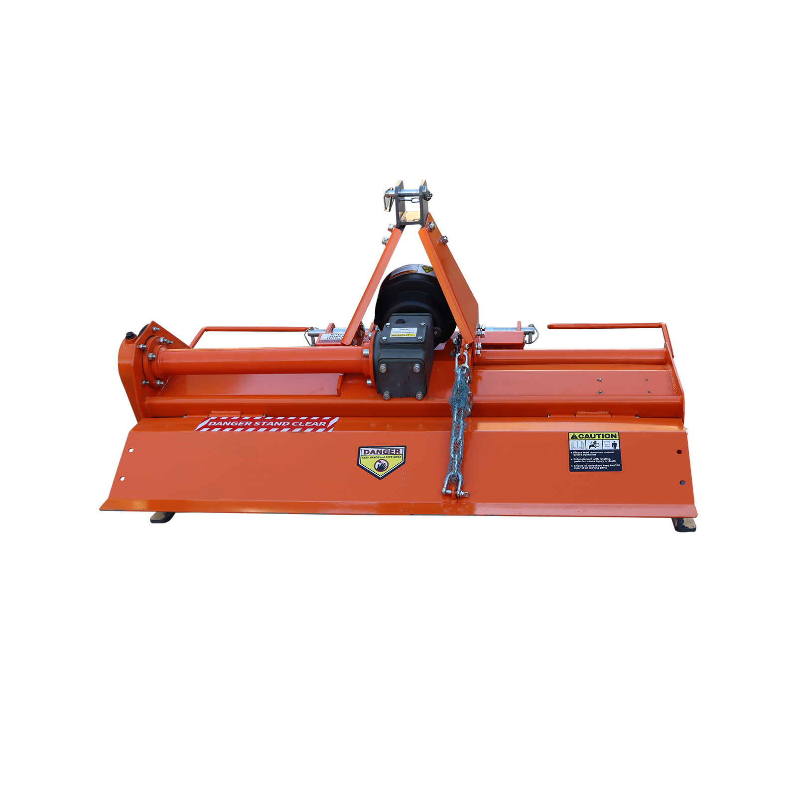 3 Point 45" Rotary Tiller Attachment Fits Cat 1 Tractor PTO Driven Work 5" Deep