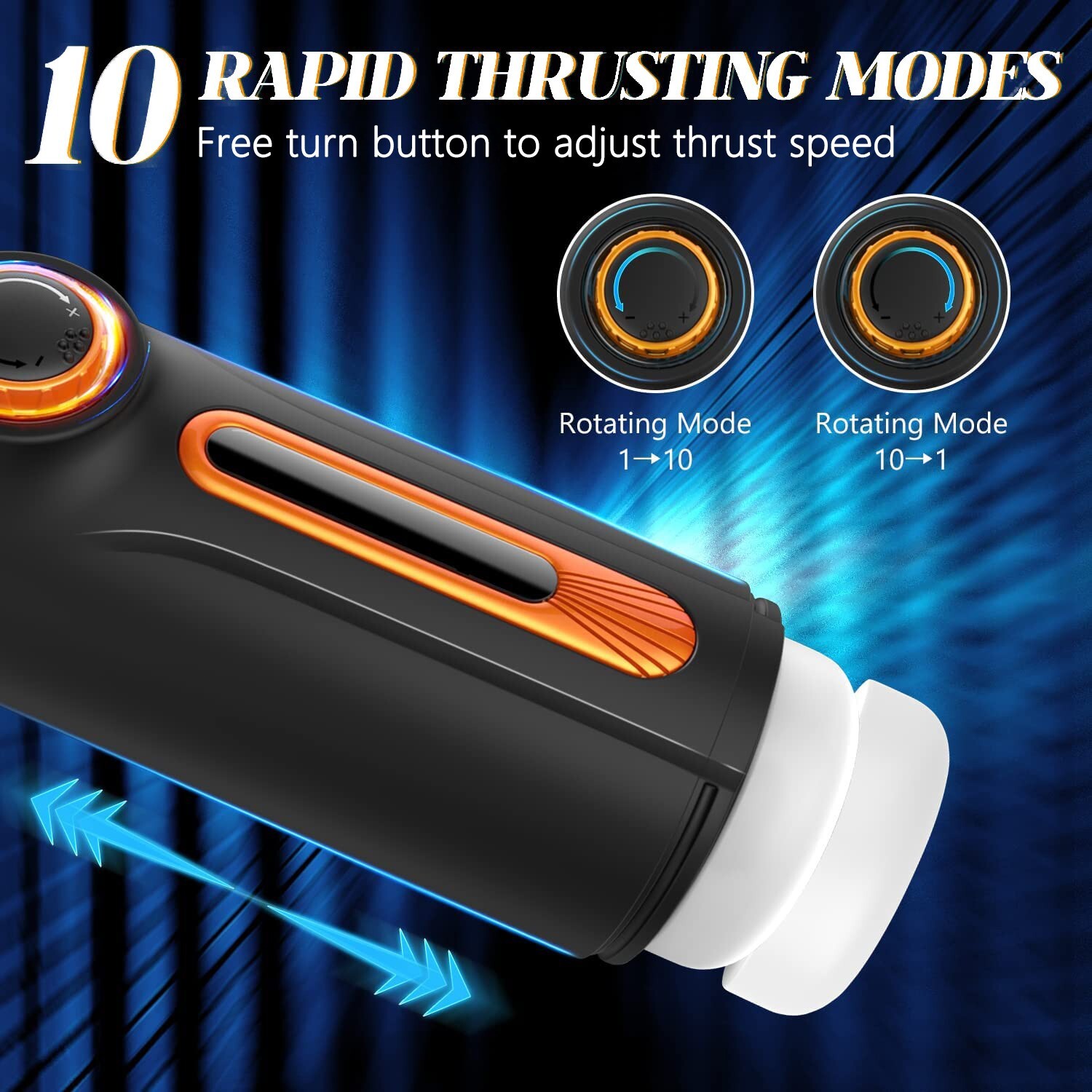 Automatic Male Sucking Masturbaters Cup HandsFree Thrusting Stroker Men Sex Toys