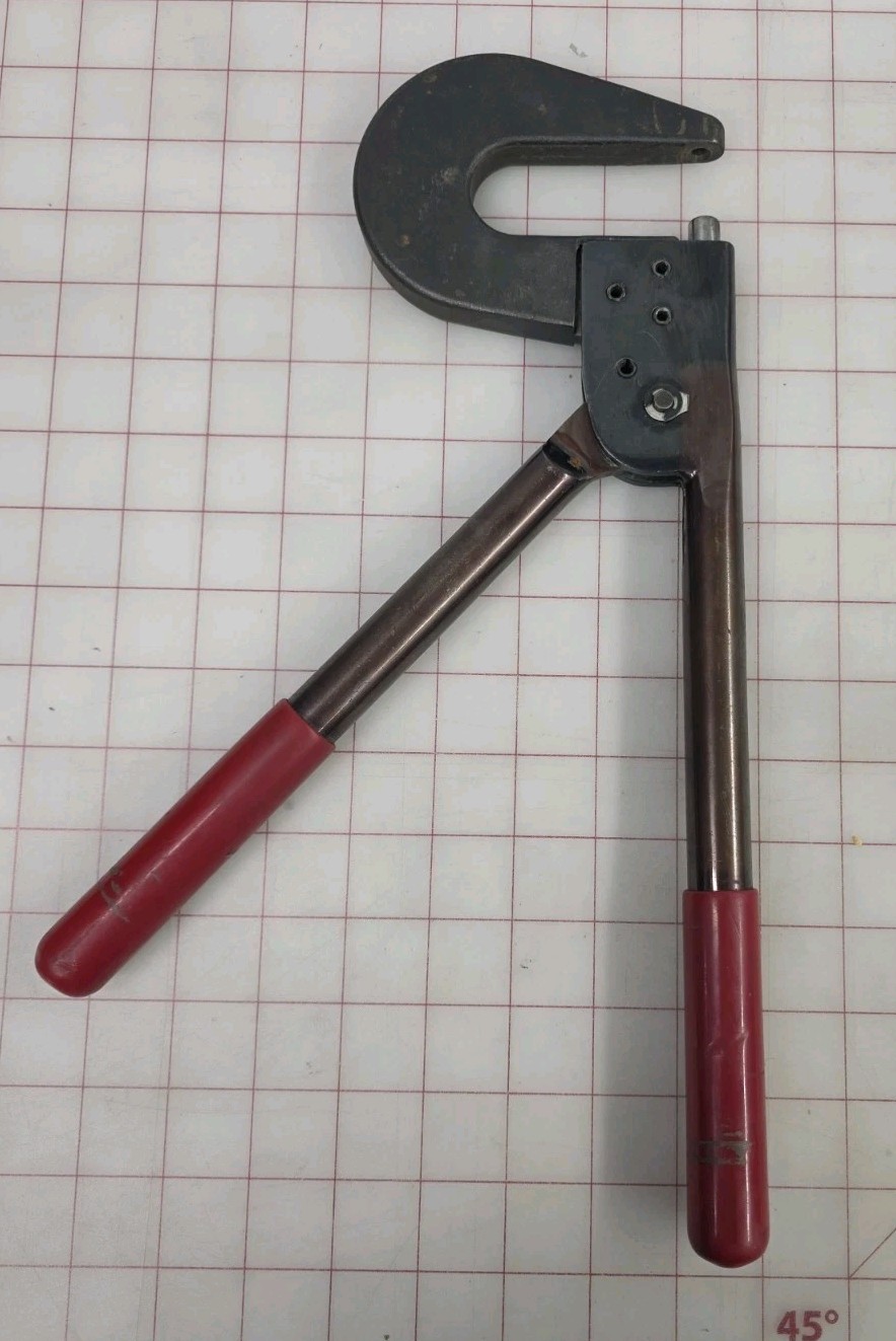 Vintage Aircraft Avionics 3" Yoke Hand Rivet Squeezer 9070-3 Hand Riveter