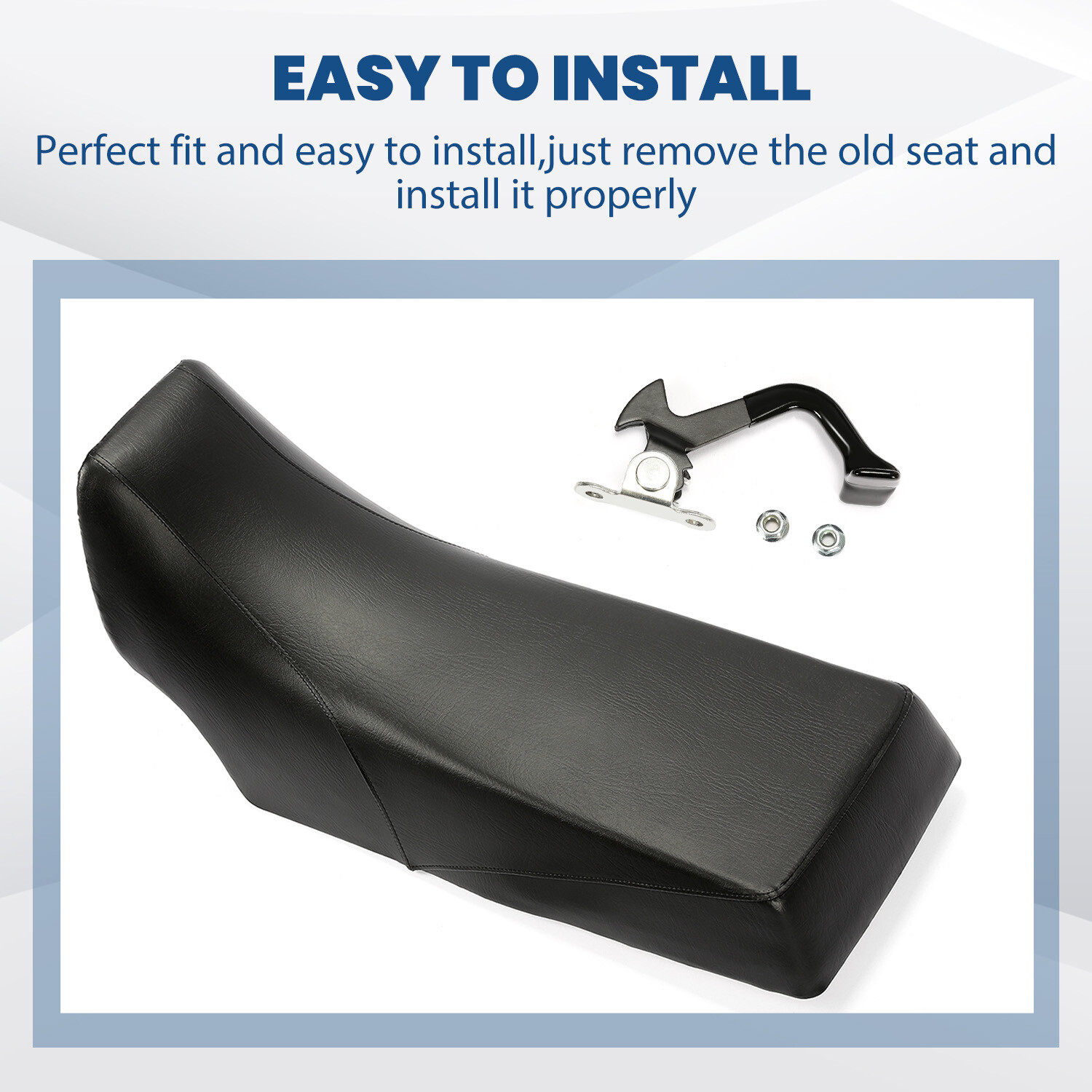 New! Complete Seat For 1987-2001 2002 2003-2006 Yamaha Banshee 350 YFZ350 Black