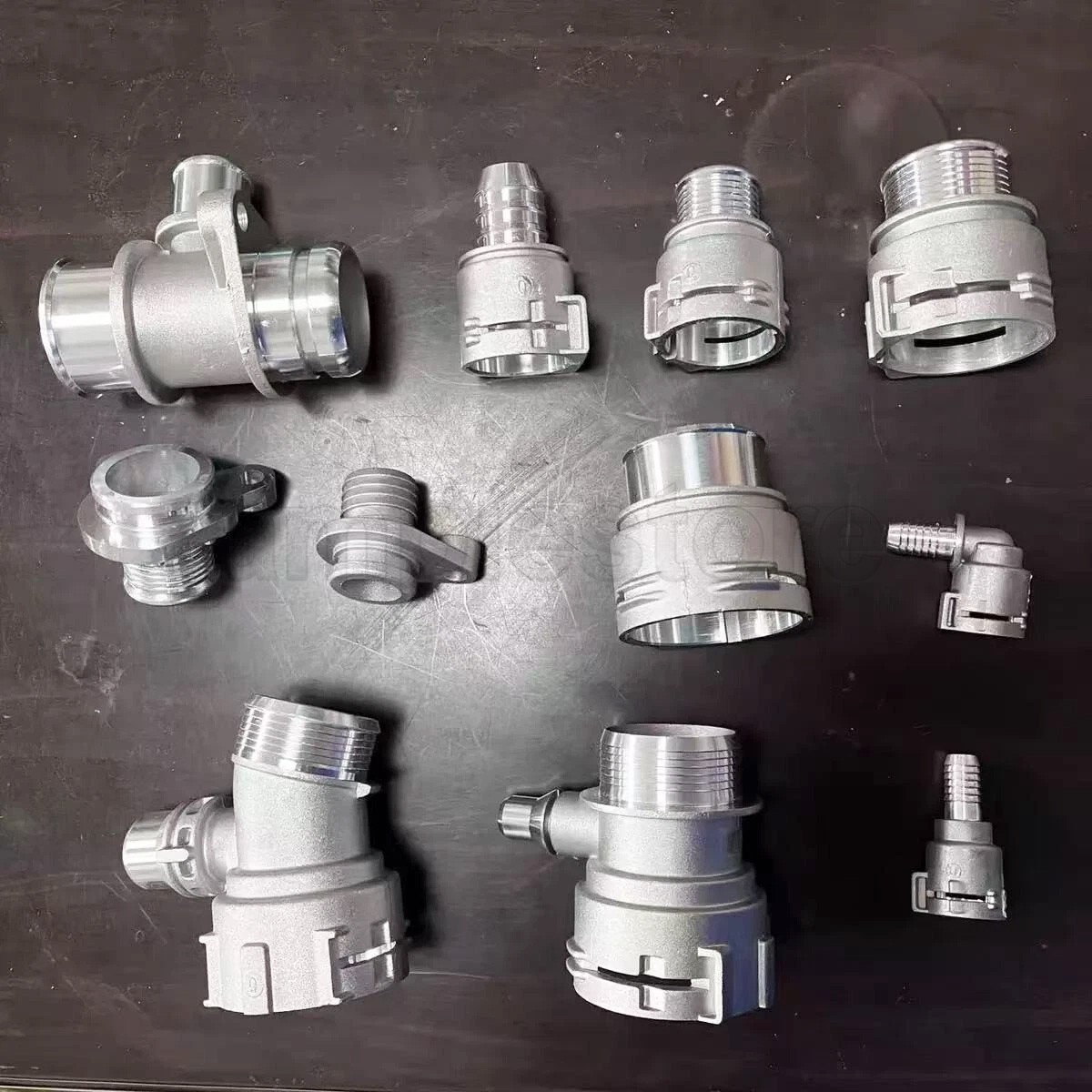 Aluminum Coolant Water Radiator Hose Connectors For BMW B48 Engine (11pcs)