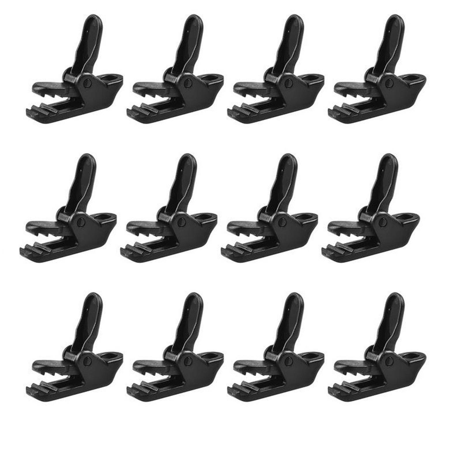 20Pack Outdoor Camping Tent Awning Tarp Alligator Clip Clamp Gripper Fixed Clips
