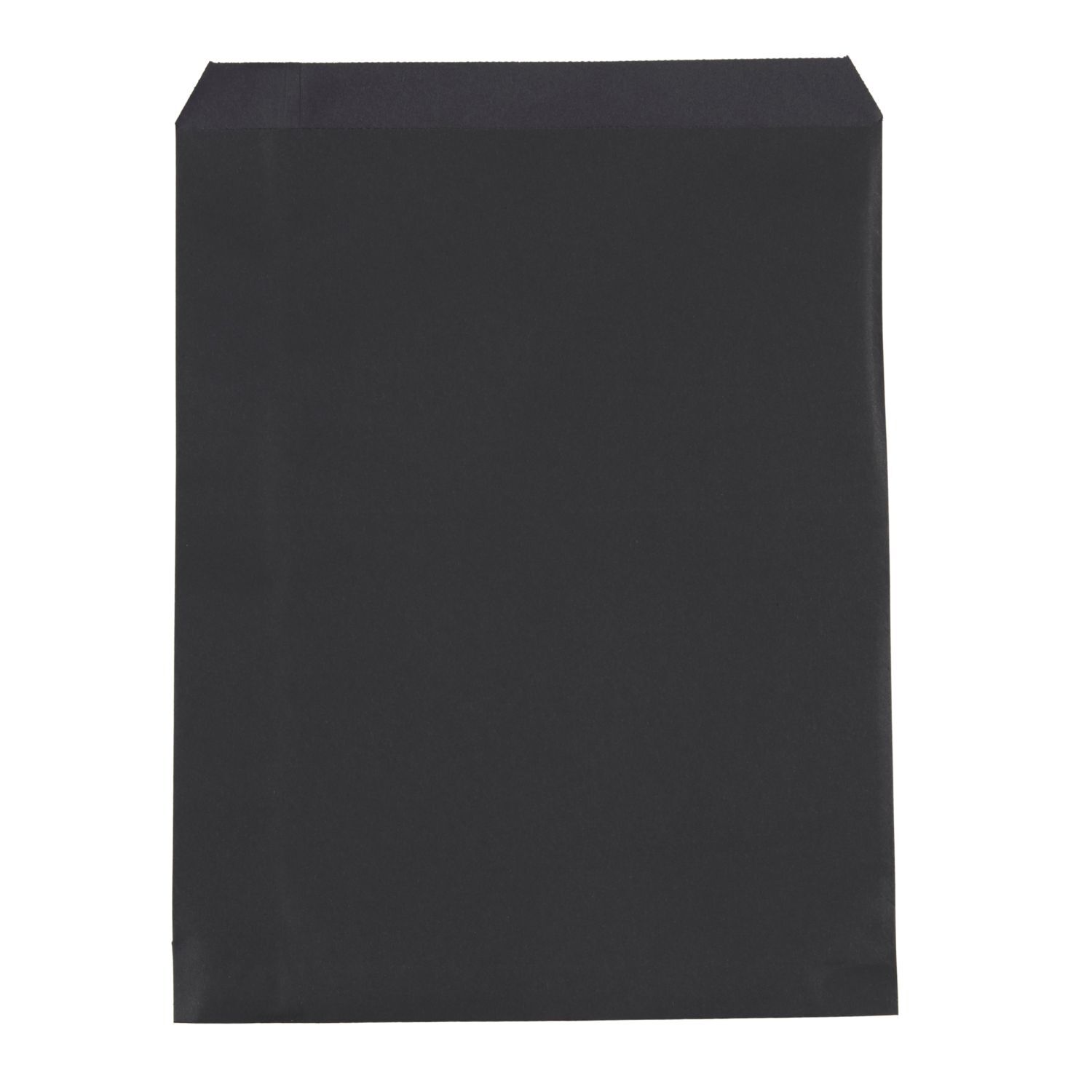 SSWBasics Medium Black Paper Merchandise Bag - Case of 500