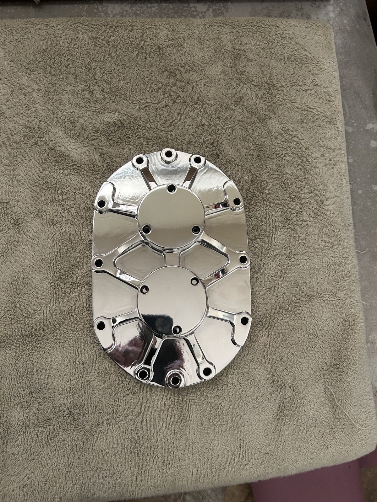 Mooneyham Blowers BILLET REAR BEARING PLATE 671 8-71 and larger 14 street race