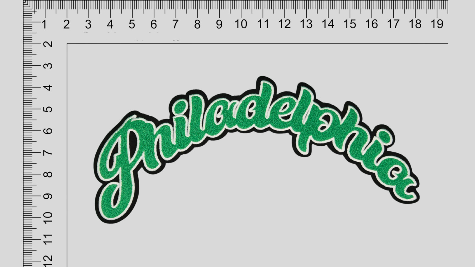 Philadelphia Eagles Chenille Patch 4 pcs Lot 80's & 90's Iron-On / Sew-On