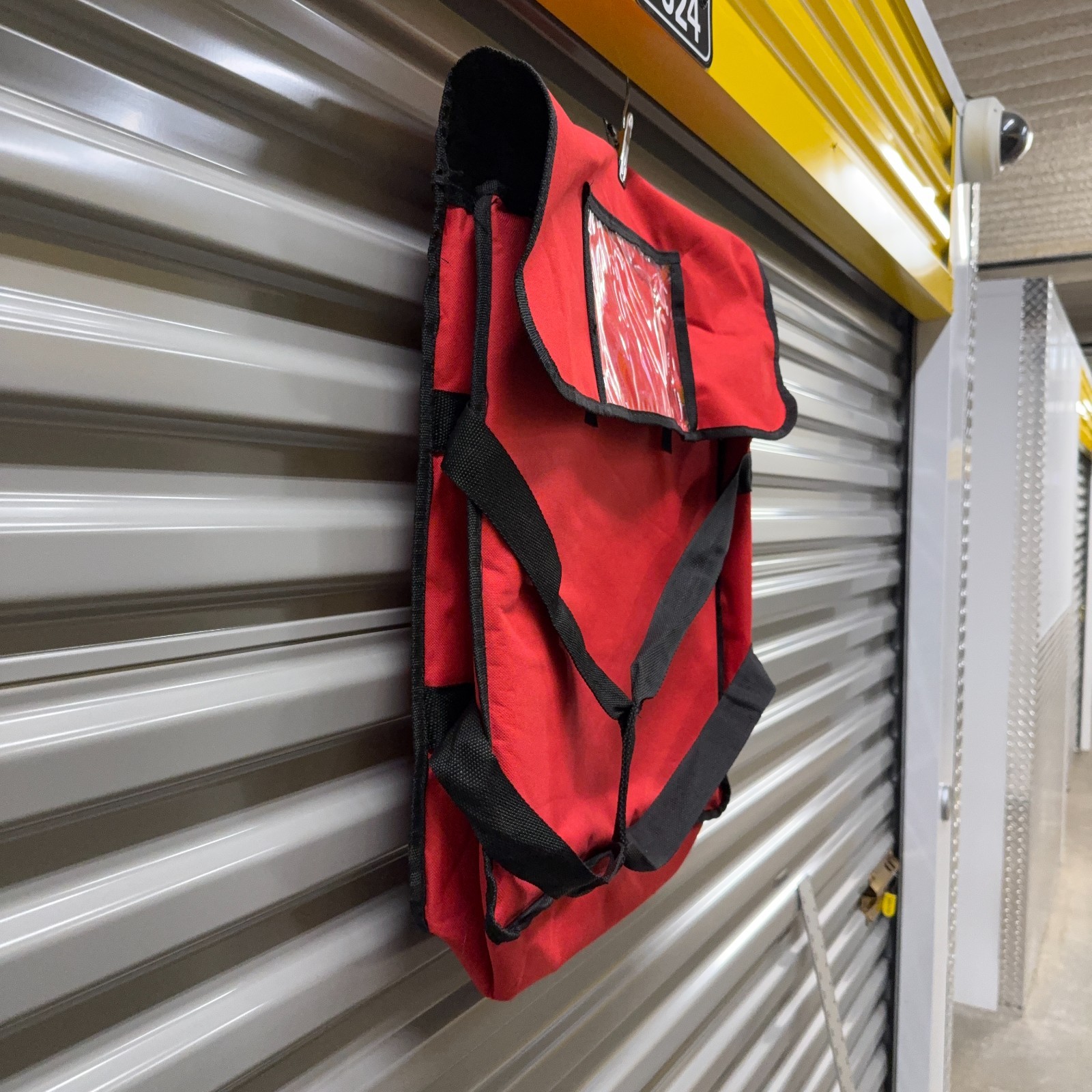 Choice Pizza Jacket Delivery Bag Red Restaurant 19x18