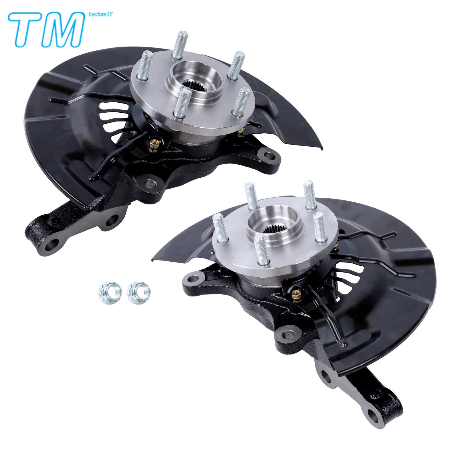 For Toyota Camry 2012-2017 Front Left & Right Pair Wheel Bearing & Hub Assembly