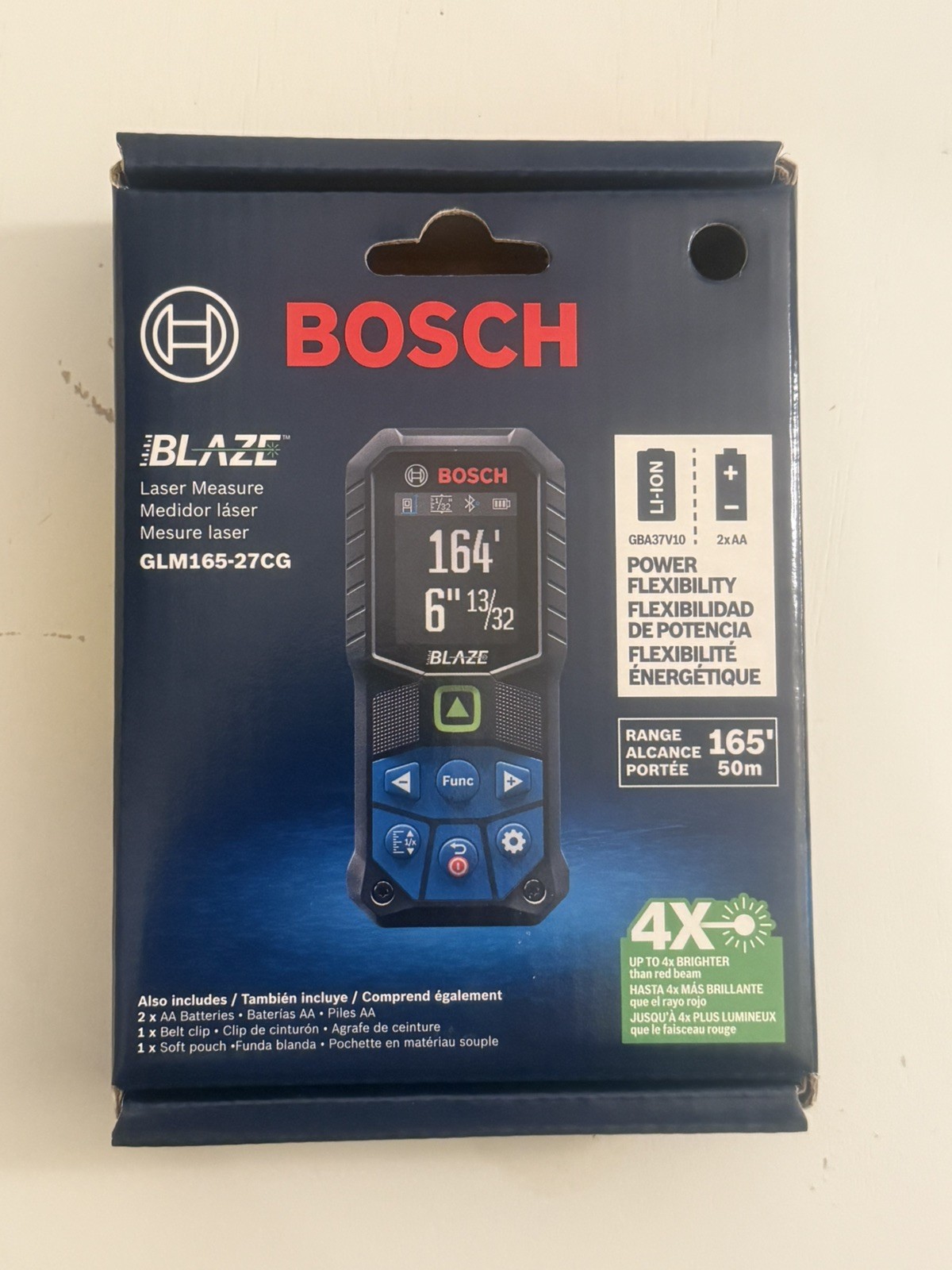 Bosch Blaze Glm165-27CG Green 165 Ft. Laser Measure