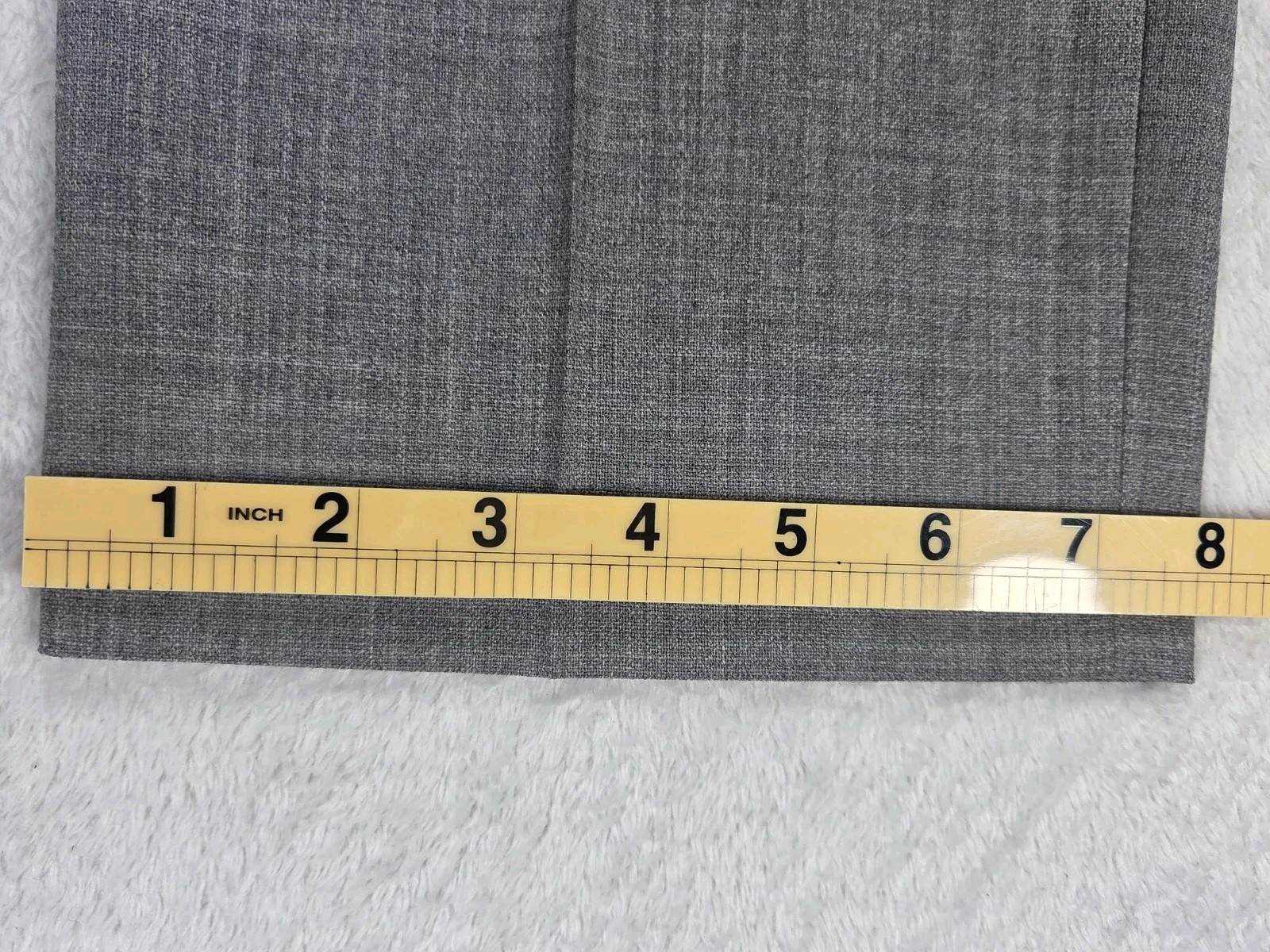 J.Crew Thompson Suit 42L 36x34 Gray 100% Wool Slim Fit Mens 2 Piece Suit Wedding