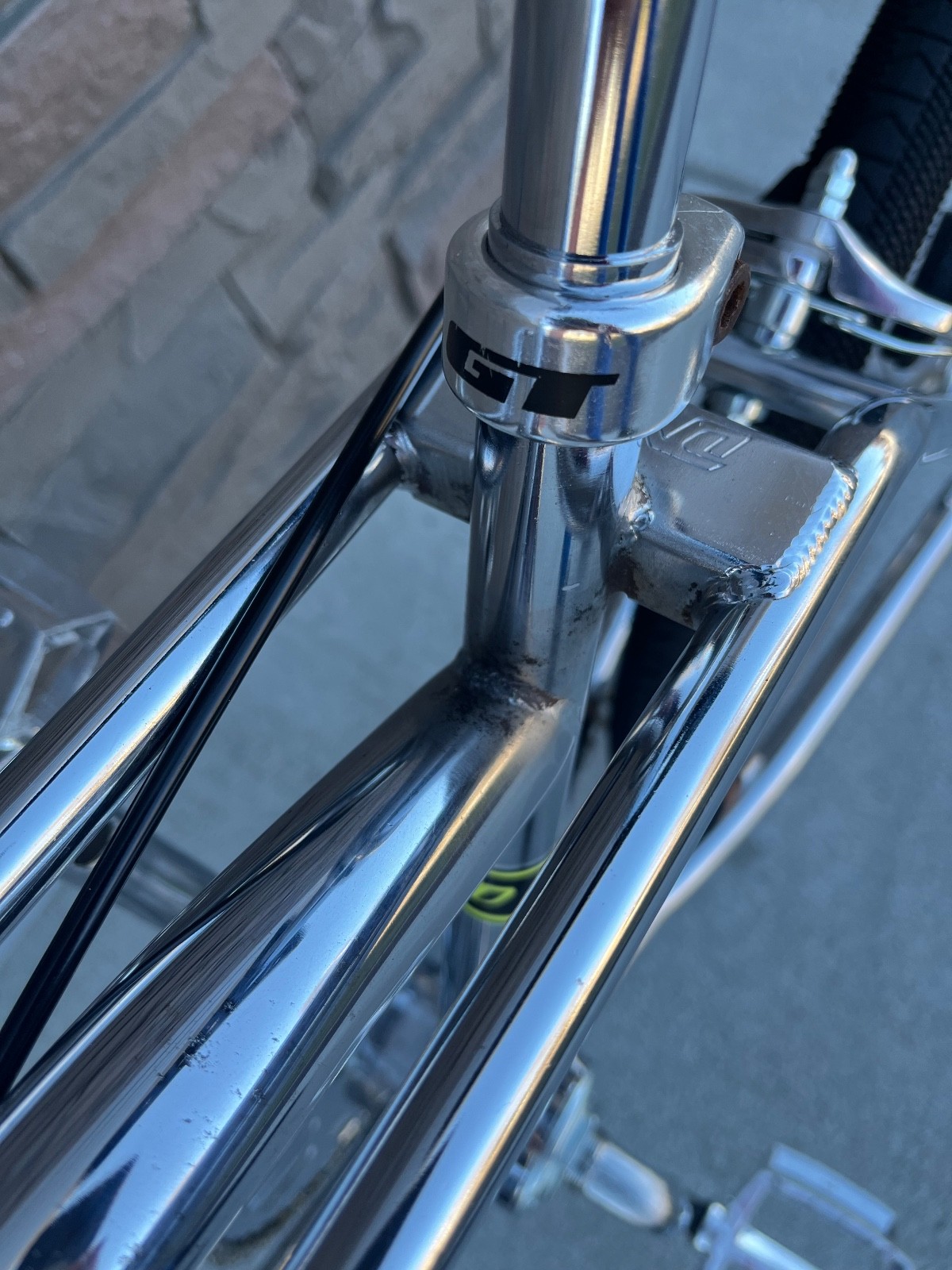 Dyno Air Bmx Bike Old School Bike Gt performer Compe Air Frame Forks Chrome