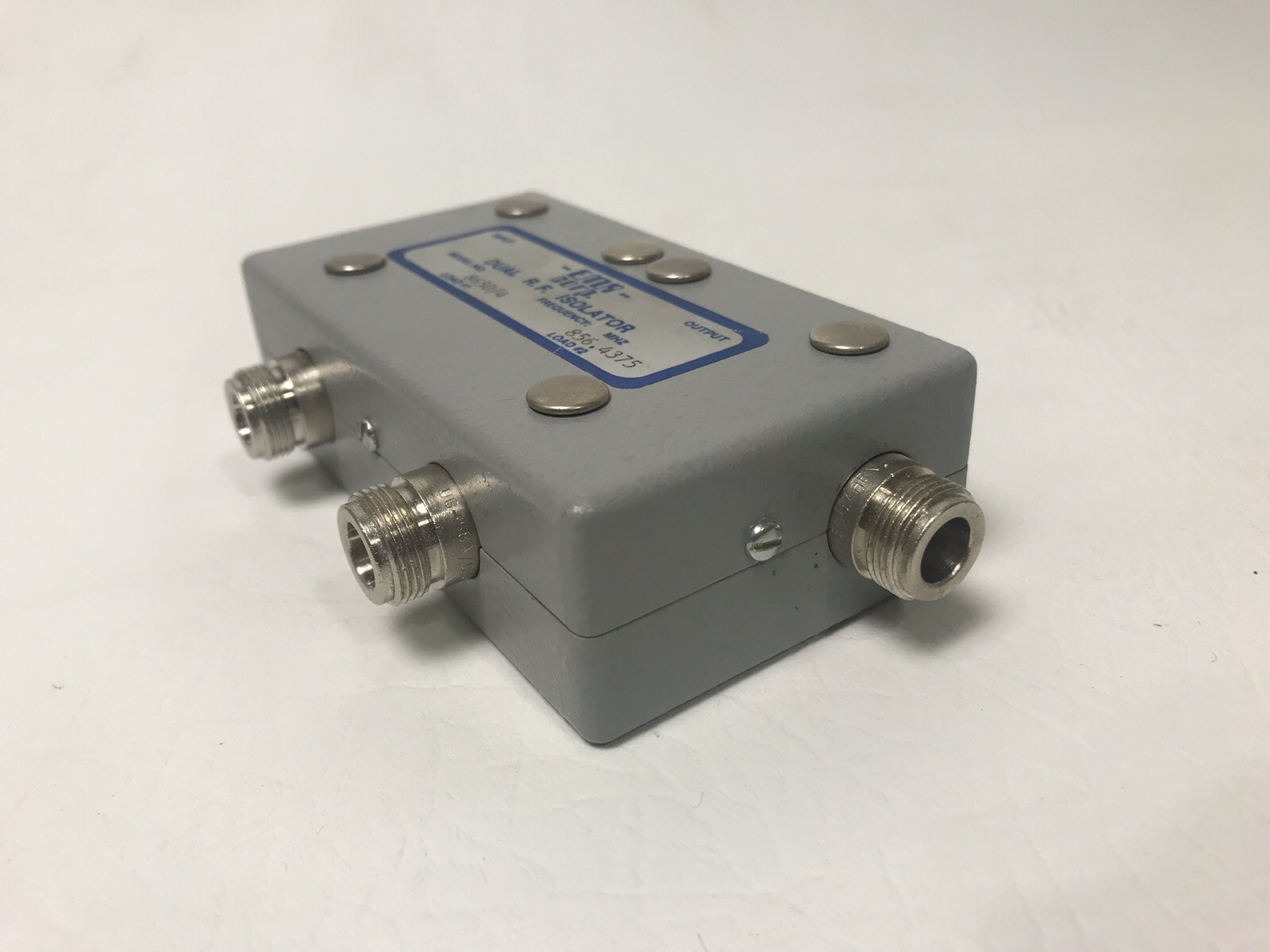 EMR Corp 8650/4 Dual R.F. Isolator ~FREE US SHIPPING~