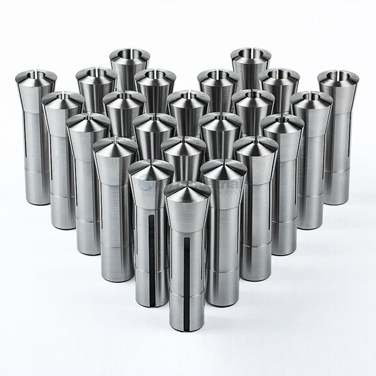 23 Piece R8 Collet Set Fractional 1/16" to 3/4" High Precision for Bridgeport