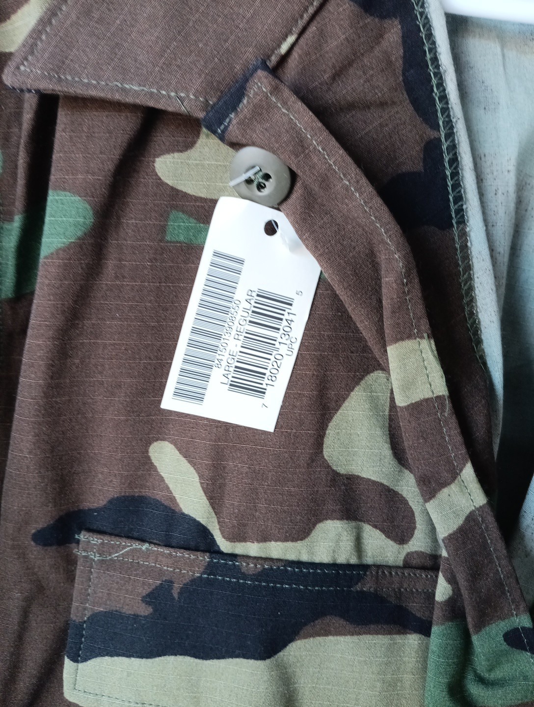 US Army Combat Hot Weather Woodland Camo Uniform Pants New