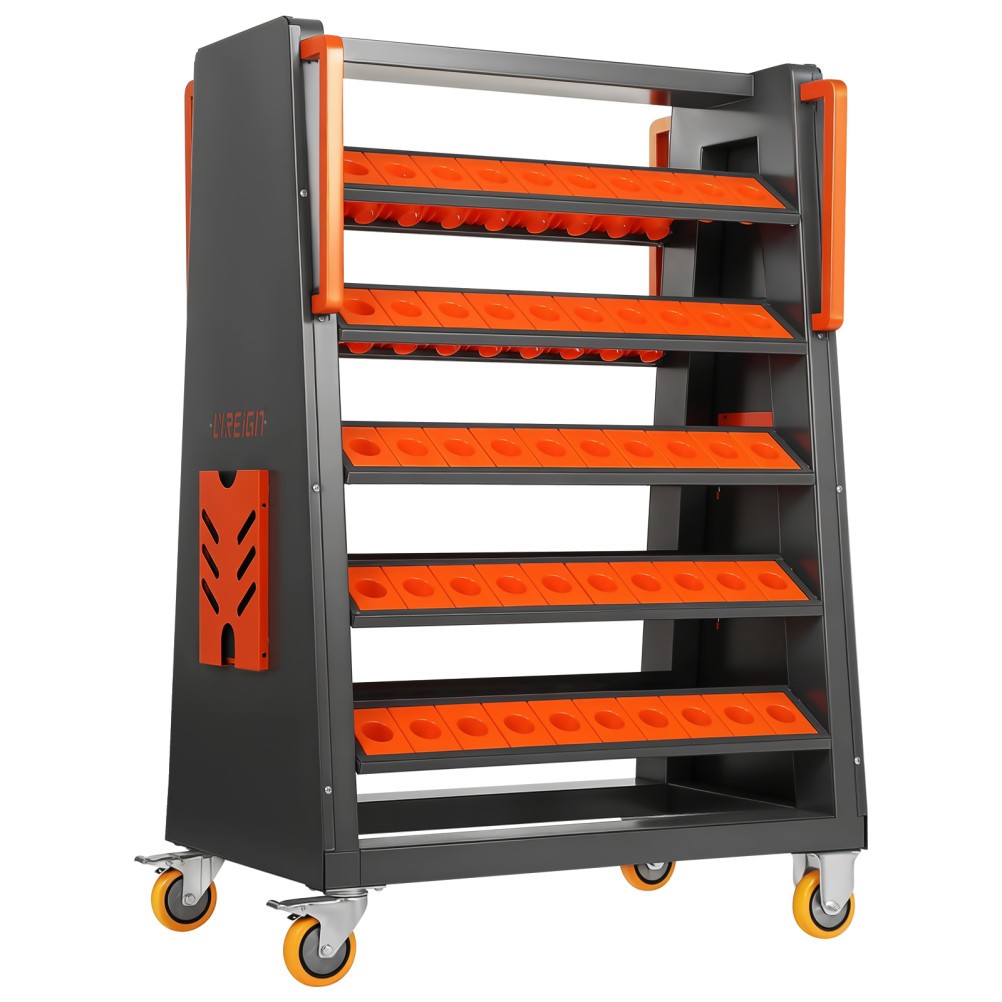CNC Tool Storage Racks Movable can be Install CAT40-100CAP strong load-bearing
