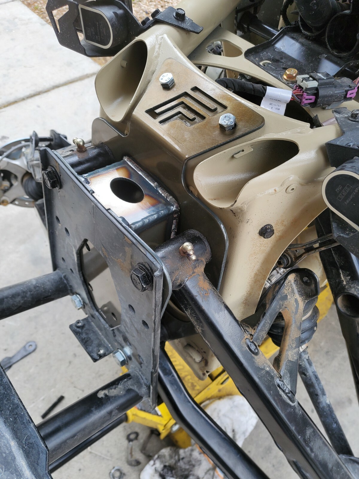 Can Am X3 gusset Kit