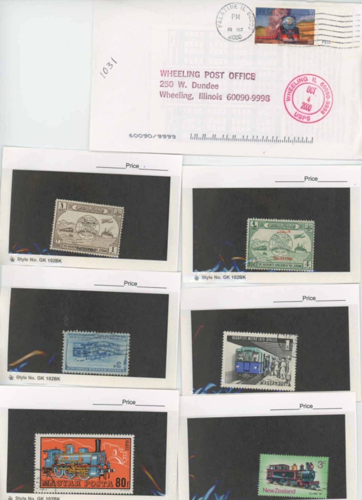 Worldwide Stamps Trains Topical TRAINS Stamps and mini-sheets (mb28