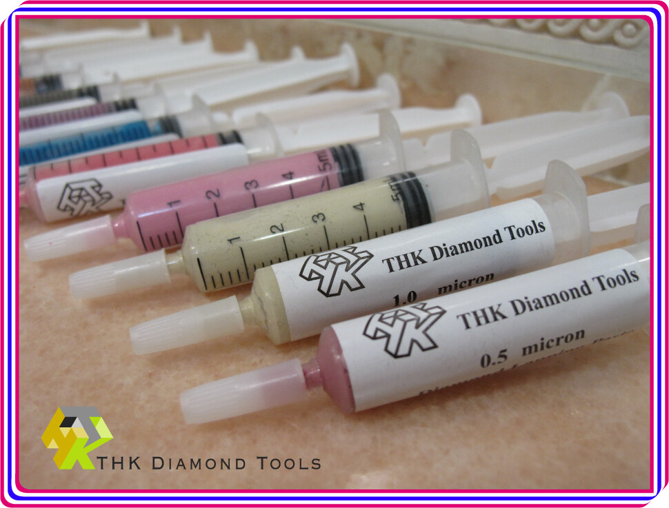 13 pieces THK 5 gram Diamond polishing lapping paste pastes compound 0.25 ~40 US