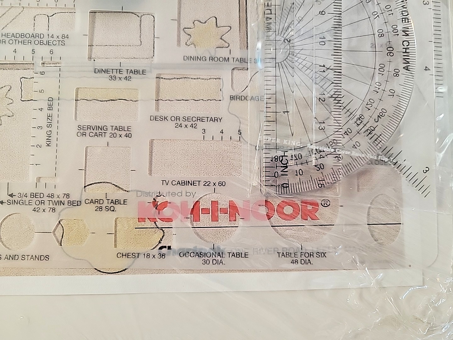 Koh-l-Noor Portable Interior Design Drawing Board and Drafting Kit NEW SEALED