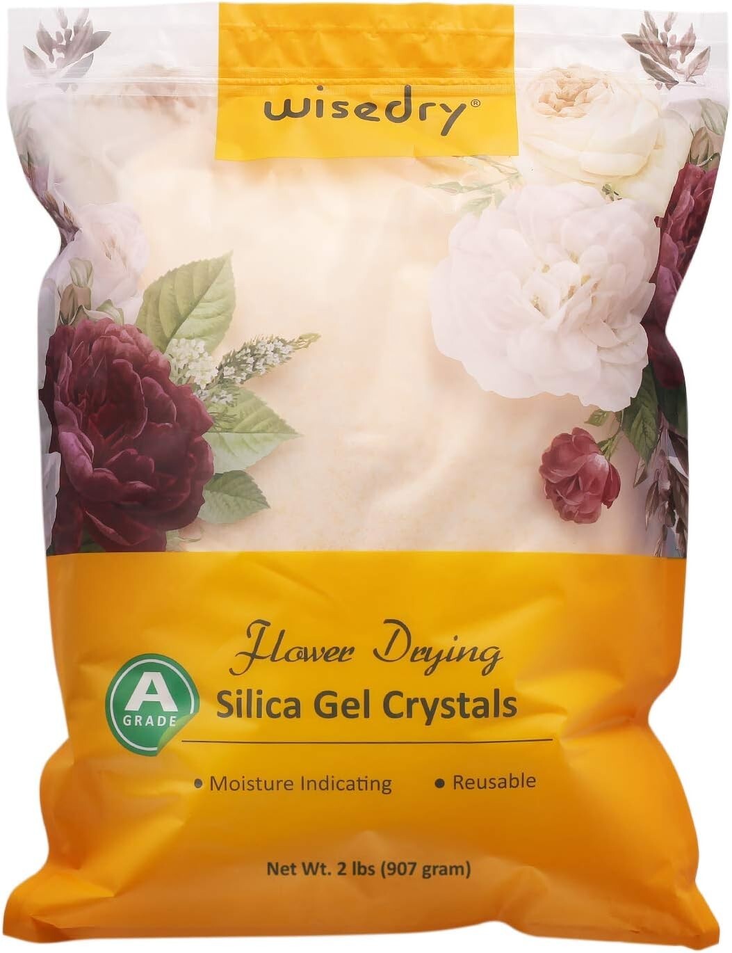 Silica Gel Crystal for Flowers Drying, Fine Crystals, Color Indicating, Reusable
