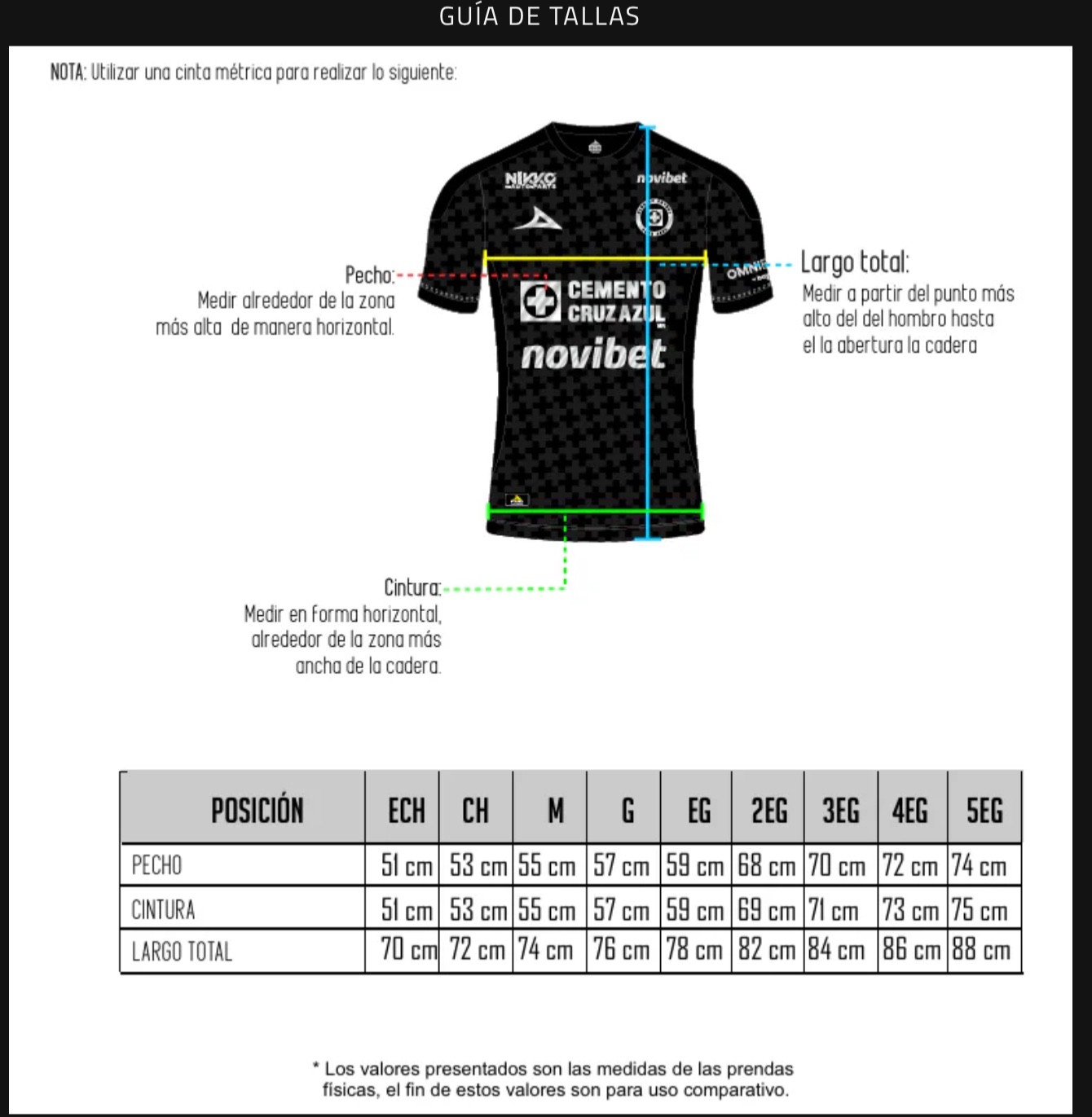 PIRMA CRUZ AZUL MEN'S JERSEY ALTERNATIVO BLACK 25/26 PARCHES 9 COPAS LIGA BBVA