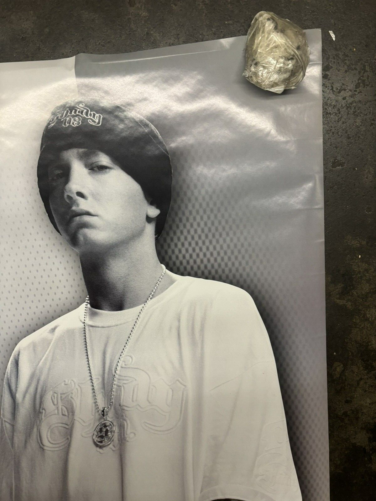 Eminem rapper 2004 large door vintage Poster C2612