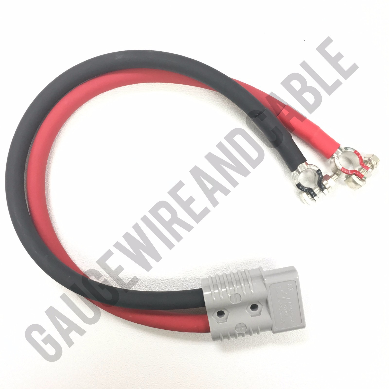 Anderson SB175 Copper Battery Cable 2 Gauge AWG with ends lug/terminal/clamp
