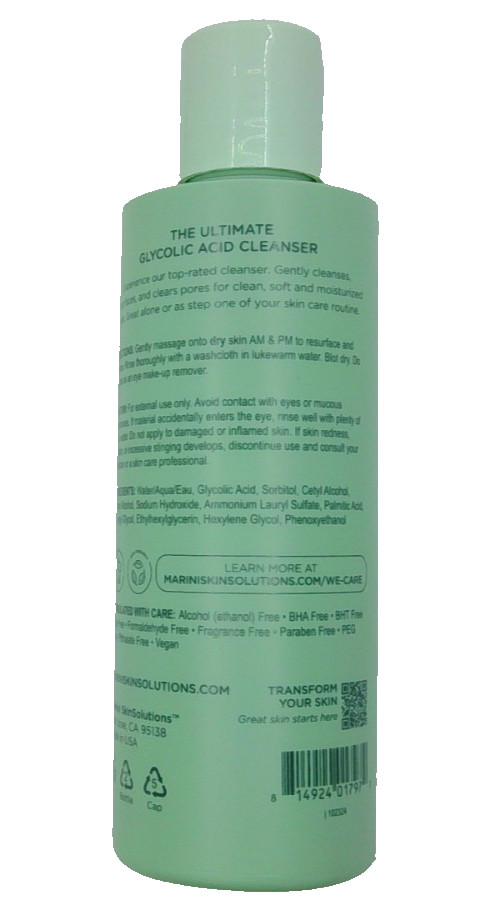 Jan Marini Bioglycolic Face Cleanser 178 ml/6 fl oz New Exp 2027