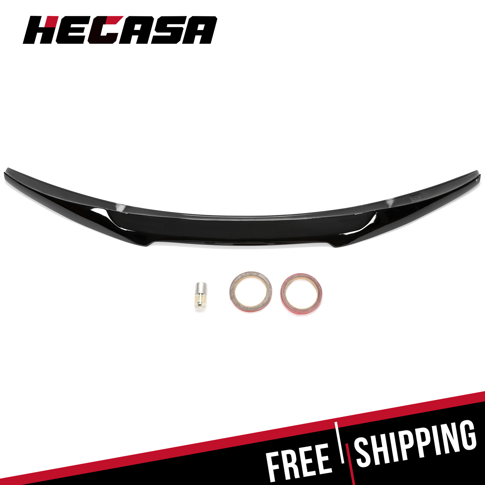 FOR 2019-2024 BMW G20 330i M340i G80 GLOSS BLACK M4 STYLE HIGHKICK TRUNK SPOILER