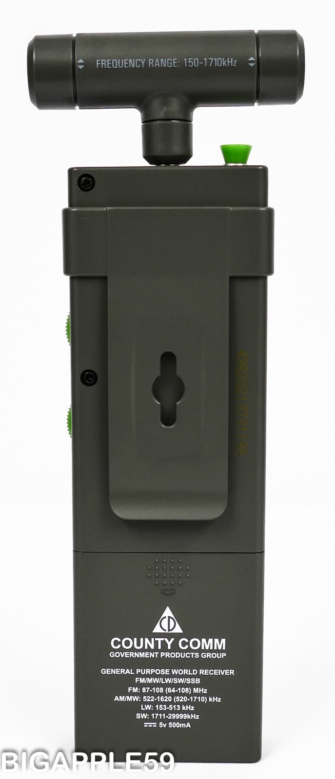 County Comm GP-7/SSB Handheld AM FM SW Radio Receiver PERFECT FOR EMERGENCY PREP