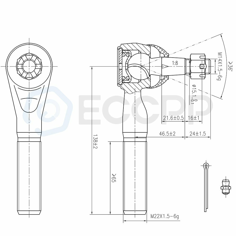 10Pcs Front Suspension Kit Lower Ball Joints Tie Rod Ends For 87-1996 Ford F-150