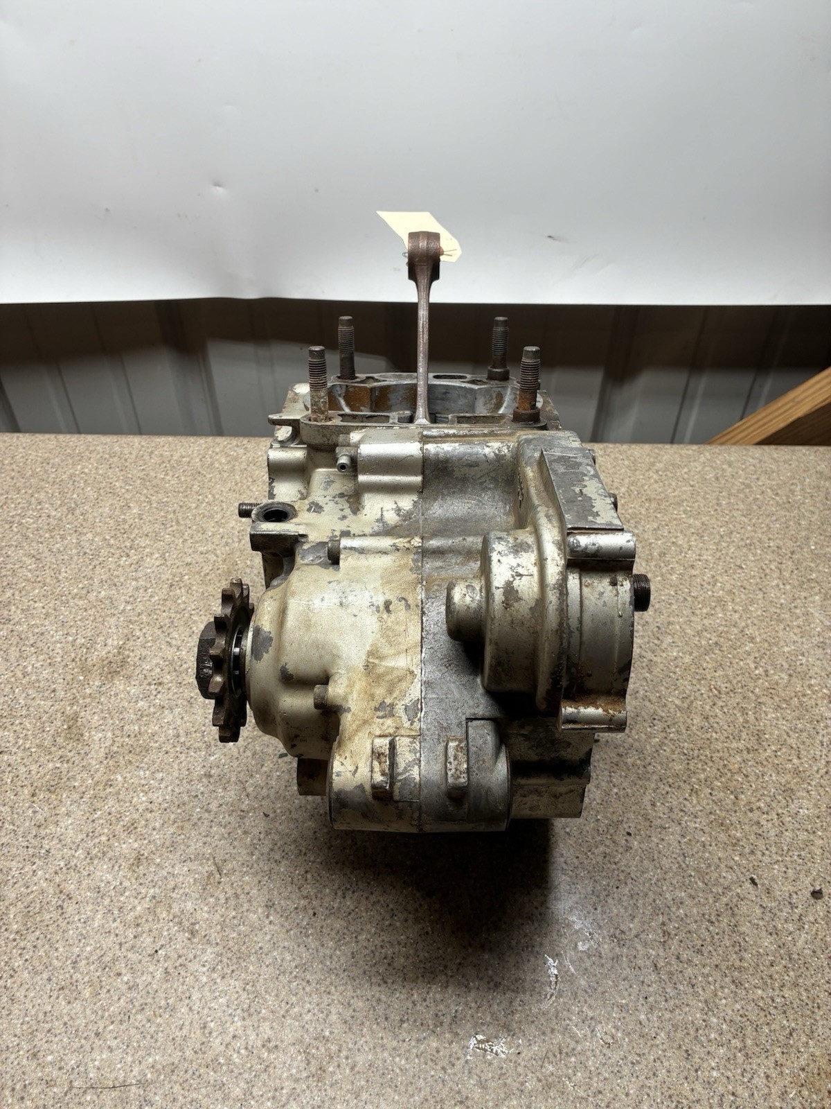 1988 Yamaha YZ250 YZ 250 bottom end motor engine gears case left right Crank